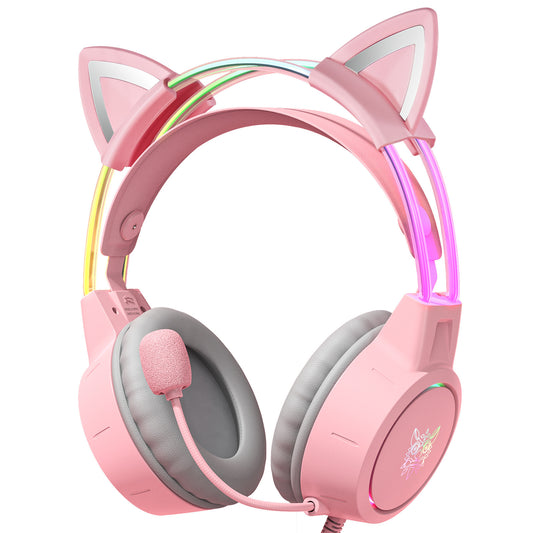 Headset Fashion Light-Emitting Wired Gaming Headset