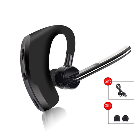 V8 Bluetooth Headset Hearing Aid Hands-Free Wireless Headset Business Headset HD Calling Stereo Noise Cancelling Sports Headset